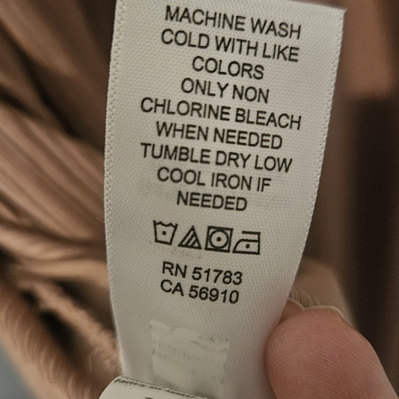 Maurices Long Ribbed Cardigan in Dusty Pink - Picture 5 of 10